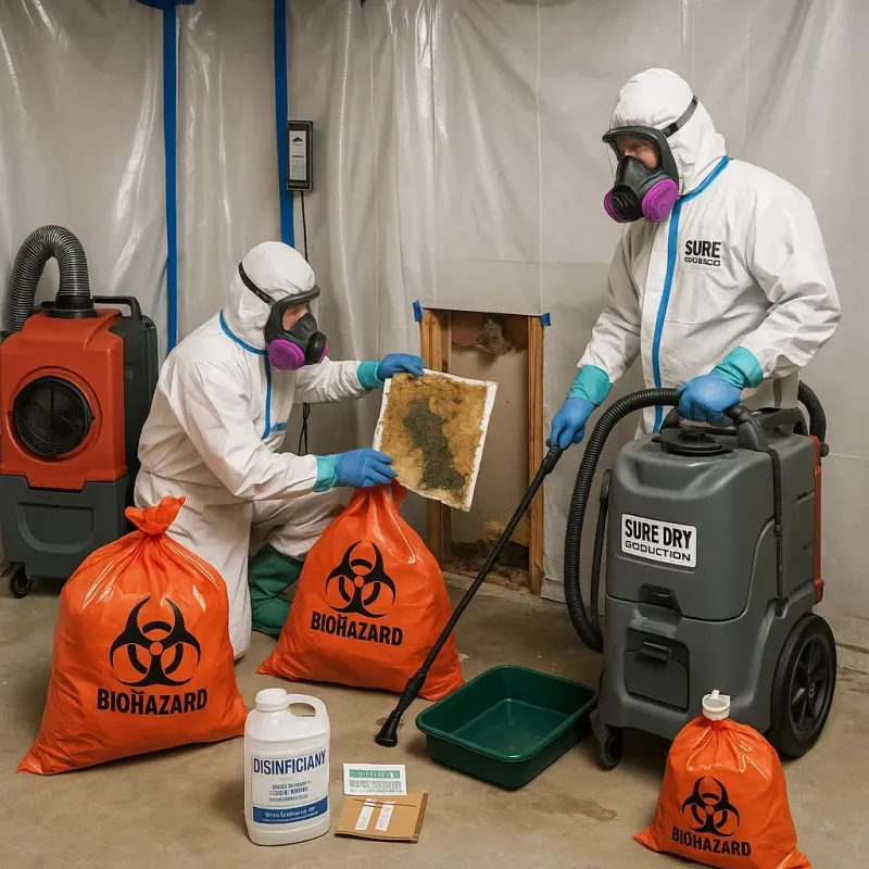 Contaminated Water Handling Protocols process in Lancaster County, VA